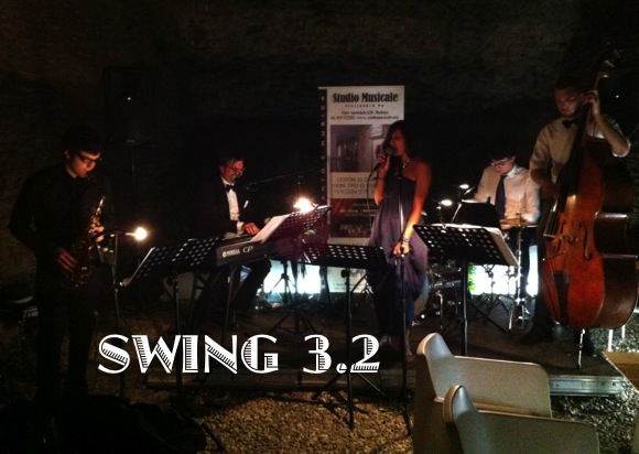 Alessandro Paolini<br> "3.2 swing band"